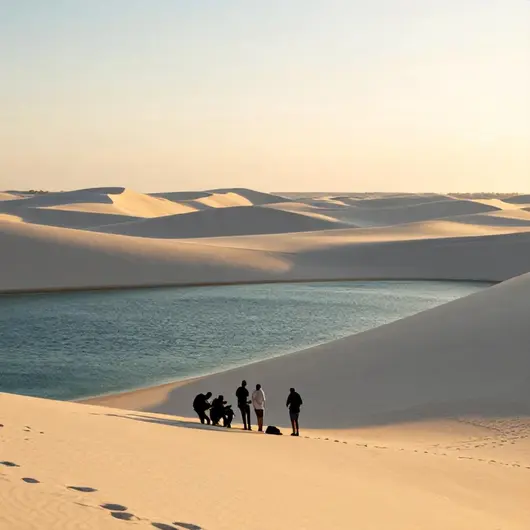 Descubra Anselmo Hoffmann: Fotografia nos Lençóis Maranhenses