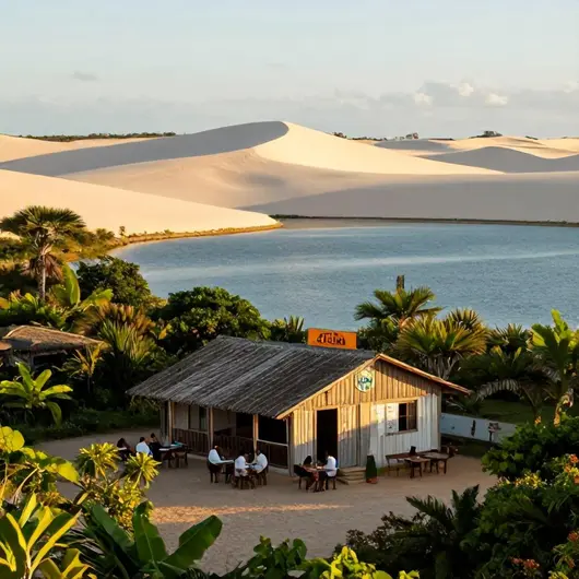 Descubra O_Jacaré_Pub no Parque Nacional dos Lençóis Maranhenses Descubra O_Jacaré_Pub no Parque Nacional dos Lençóis Maranhenses