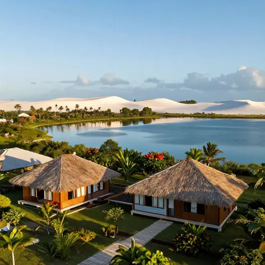 Descubra o Villa Pantai Atins Boutique Hotel