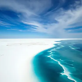 Deserto d’água? NASA destaca Lençóis Maranhenses vistos do espaço Lençóis Maranhenses