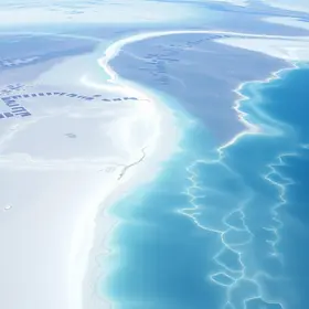 Nasa destaca Lençóis Maranhenses como “deserto feito de água” em imagem vista do espaço Lençóis Maranhenses
