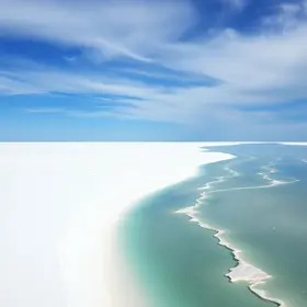 Nasa mostra Lençóis Maranhenses vistos do espaço: “Deserto feito de água” Lençóis Maranhenses