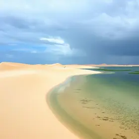 chuvas nos Lençóis Maranhenses